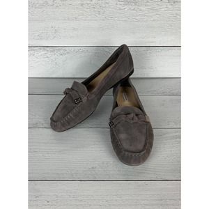 Alex Marie Dillards Women's Size 7 Gray Grey Halden Leather Slip On Loafers Shoe